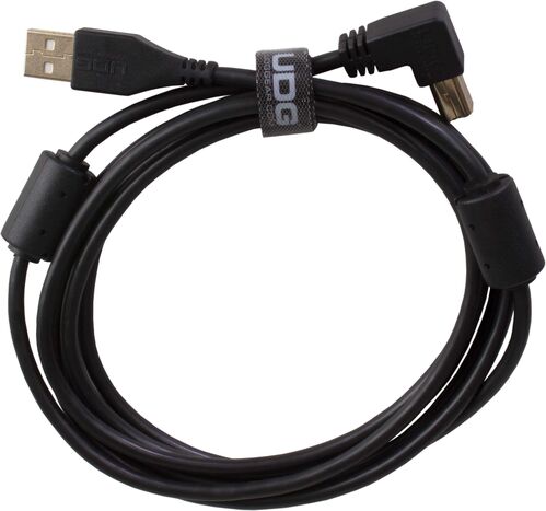 UDG Cable Usb U95004bl - Ultimate Audio Cable Usb 2.0 A-B Black Angled 1m