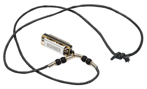 Hohner Armónica Diatónica Mini Harp Colgante Negro