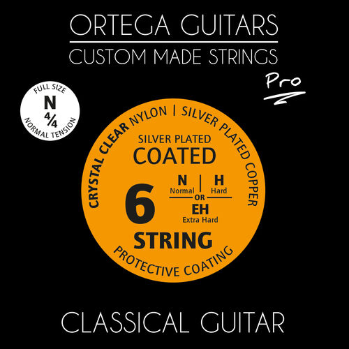 Ortega Juego Cuerdas para Guitarra Clasicanyp44n