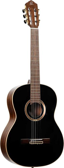 Ortega Guitarra Electroacustica Cuerdas de Nylon Re238sn-Bkt