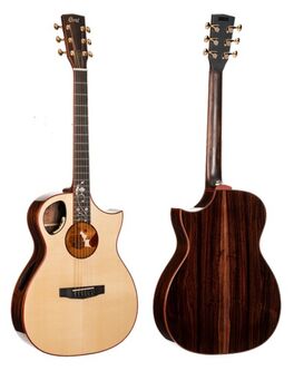 Guitarra Acustica de 6 Cuerdas Roselyn Redux Nat W/Case Cort Guitarra Acustica de 6 Cuerdas Roselyn Redux Nat W/Case Cort