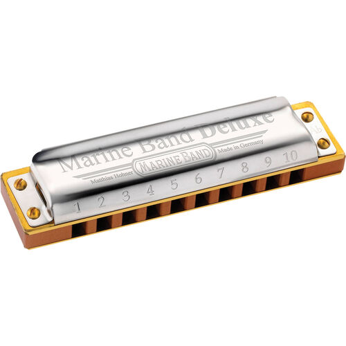 Hohner Armónica Diatónica Marine Band Deluxe Bb