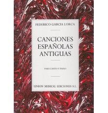 Canciones Españolas Antiguas/ Voz y Pian