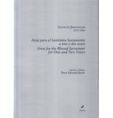 Arias para el Santísimo Sacramento a una