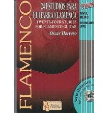 24 Estudios para Guitarra Flamenca + CD