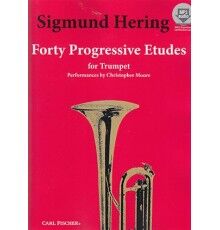 Forty Progressive Etudes Trumpet + Mp3 A