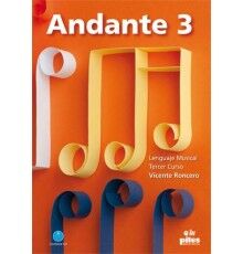 Andante. 3. Tercer Curso + CD Nueva Ed.