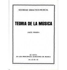 Teoría de la Música 1 Parte Primera