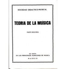 Teoría de la Música 2 Parte Segunda