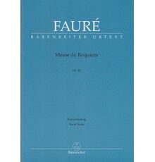 Messe de Requiem Op. 48/ Vocal Score