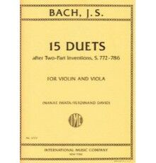 15 Duets (After Two-Parts Inventions, S.