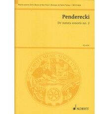 De Natura Sonoris Vol. 2/ Study Score