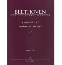 Symphonie Nº 1 C-Dur Op.21/ Full Score