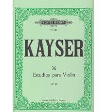 36 Estudios para Violín Op. 20