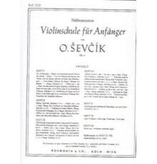 Sevcik. Violin Studies. Op. 6 part 3