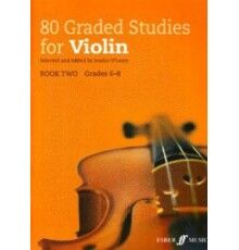 80 Graded Studies for Violin Book Two