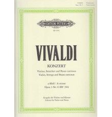 Konzert A minor Op. 3 Nº 6 RV 356/ Red.P