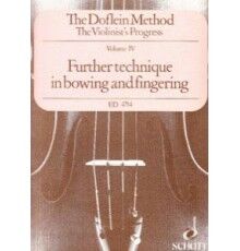 Doflein Method. Violin. Vol. 4
