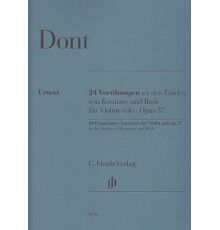 24 Vorübungen Op. 37