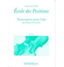 Ecole des Positions. 2º Position. Alto