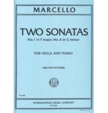 Two Sonatas Nº1 F Major. Nº 4 G minor