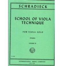 School of Viola Technique Vol. 3