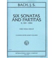 Six Sonatas and Partitas S. 1001-1006