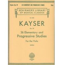 36 Elementary and Progressive Studies Op
