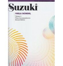 Suzuki. Viola Piano Acco. Vol.4. Revised