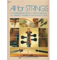 All for Strings. String Bass. Book 1