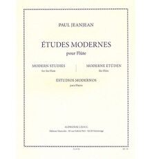 Etudes Modernes pour Flute