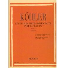 12 Studi Media per il Flauto Op. 33-II