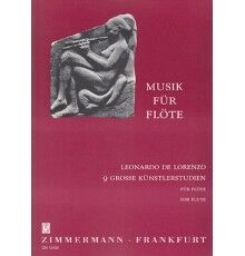 Nine Artists' Etudes for Flute