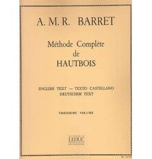 Méthode Complète de Hautbois Vol. 3