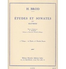 Etudes et Sonates pour Hautbois Vol. 2