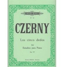 Los Cinco Dedos,24 Estudios Piano Op.777