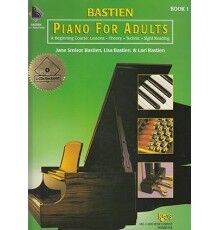 Bastien Piano for Adults Book 1 + 2 CDs