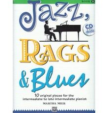 Jazz, Rags & Blues Book 3 + CD