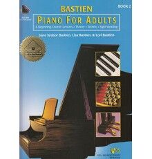 Bastien Piano For Adults Book 2 + 2 CDs