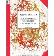 Etudes pour Piano I Op. 29
