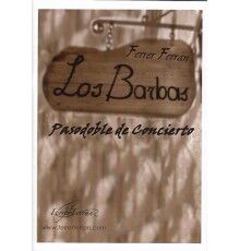 Los Barbas.Pasodoble de Concierto/Score