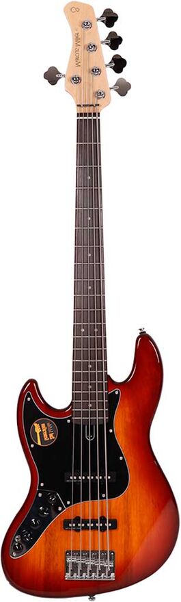 Marcus Miller Bajo para Zurdos V3-5 Lefthand (2nd Gen) Ts Tobacco Sunburst