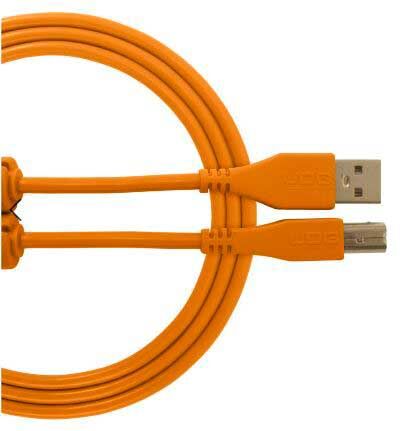 UDG Cable Usb U96001or - Ultimate Audio Cable Usb 2.0 C-B Orange Straight 15m