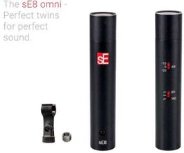 SE Electronics Micrófono de Condensador Membrana Pequeñase8 Omni