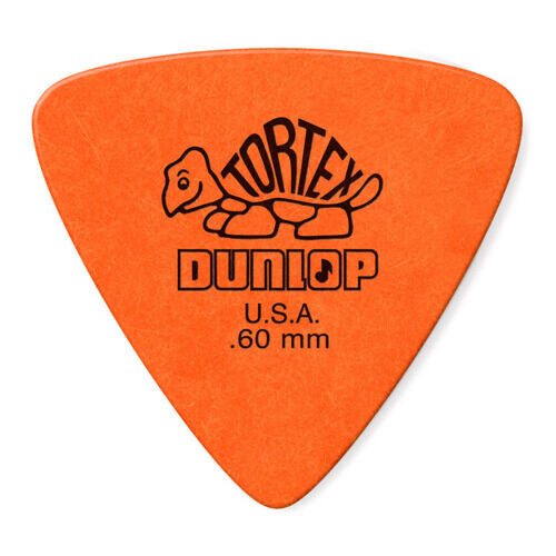 Bolsa 72 Pas Dunlop 431R-060 Tortex Triangle 0,60mm