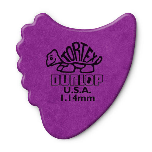 Bolsa 72 Púas Dunlop 414R-114 Tortex Fins 1,14mm