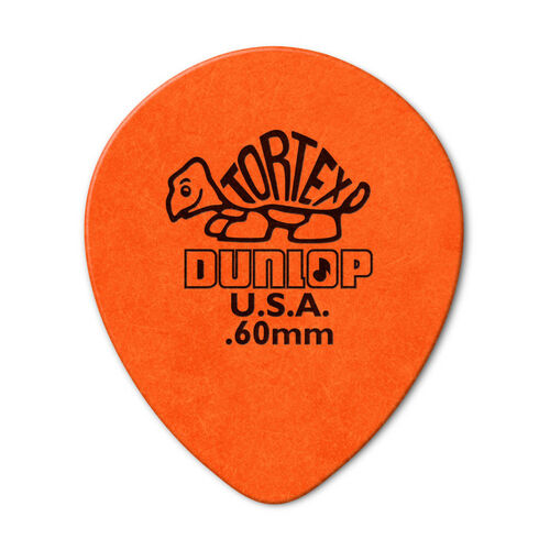 Bolsa 72 Púas Dunlop 413R-060 Tortex Teardrop 0,60mm