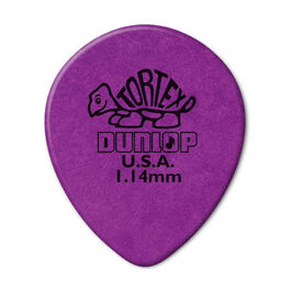 Bolsa 72 Púas Dunlop 413R-114 Tortex Teardrop 1,14mm