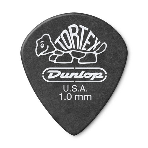 Bolsa 72 Púas Dunlop 482R-100 Tortex Pitch Black Jazz 1,00mm