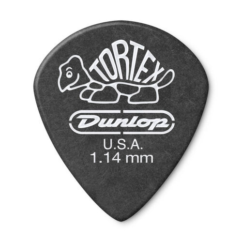 Bolsa 72 Púas Dunlop 482R-114 Tortex Pitch Black Jazz 1,14mm